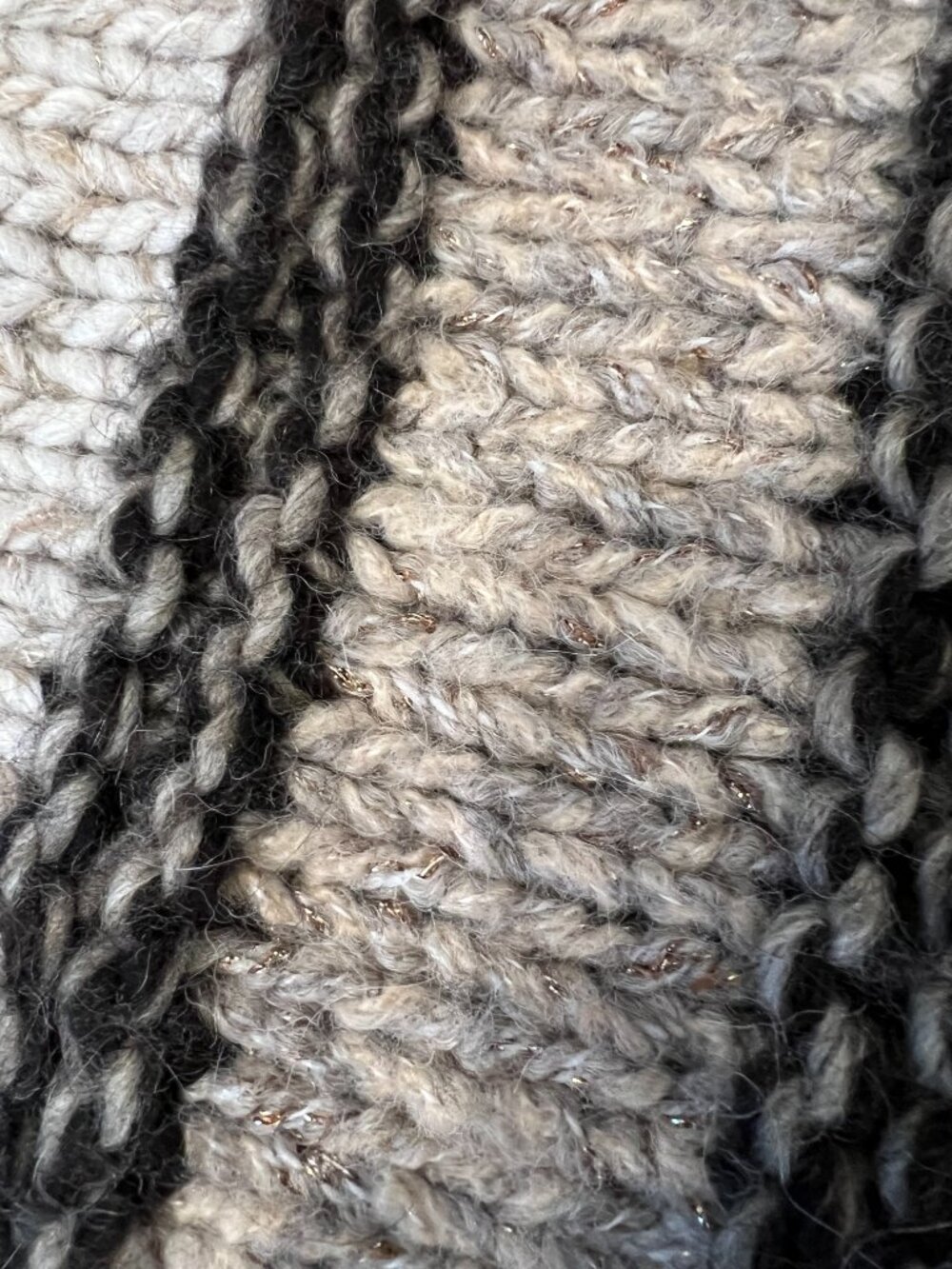 Brochu Walker Illia Handknit Cardigan in Sesame Combo - Picture 5 of 5